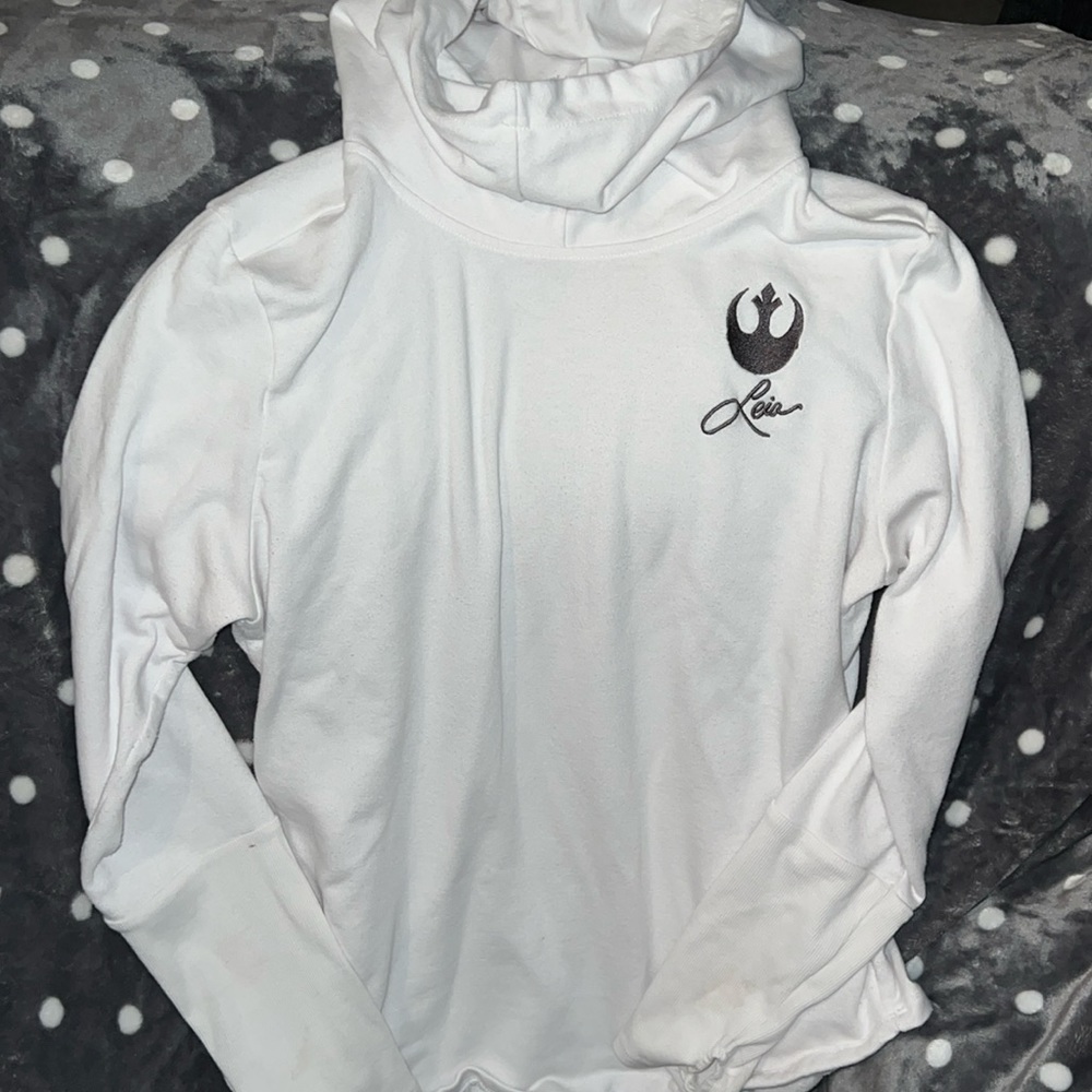 Her Universe. Leia cowl neck hoodie. medium